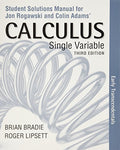 Student Solutions Manual for Calculus Early Transcendentals (Single Variable) Ro