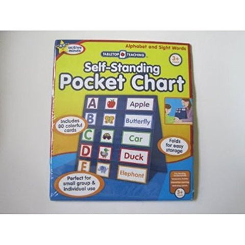 Self-Standing Pocket Chart: Alphabet and Sight Words [Misc. Supplies]