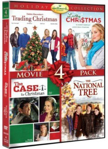 Hallmark Holiday Collection Movie 4 Pack (Trading Christmas, Lucky Christmas, Ca