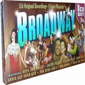 Broadway 154 Original Recordings - 8 Great Musicals [Audio CD]