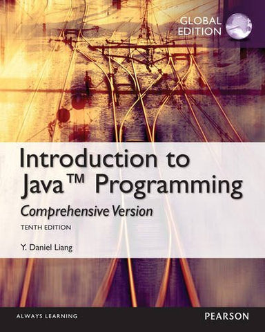 Intro to Java Programming, Comprehensive Version, Global Edition [Paperback] Lia