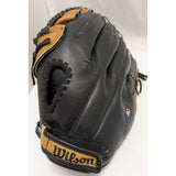 LHT 12.5" Wilson A360 125 Baseball Glove Left Hand Thrower Genuine Leather Black Brown