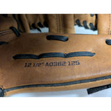 LHT 12.5" Wilson A360 125 Baseball Glove Left Hand Thrower Genuine Leather Black Brown