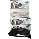 Four (4) Genuine Samsung ML-1210D3 Black Ink Toner OEM Cartridge OPEN BOX 2.1 LB