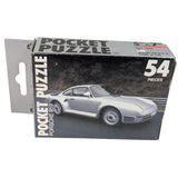 5"x7" Porsche 959 Pocket Puzzle 54 Pieces Fink & Co. Made In USA Cardboard
