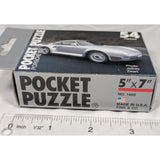 5"x7" Porsche 959 Pocket Puzzle 54 Pieces Fink & Co. Made In USA Cardboard