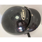 CKX Anyng VG-200 Black Motorcycle Helmet Large L Open Face