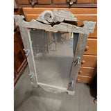 Rustic Wood Frame Mirror With Hooks MAKE OFFER