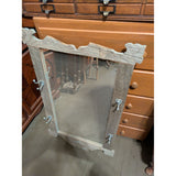 Rustic Wood Frame Mirror With Hooks MAKE OFFER
