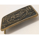 1974 Rocky Mountain Master Mechanics Assn Belt Buckle Anacortes Brass Works Ltd