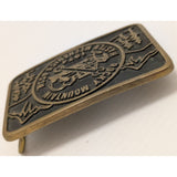 1974 Rocky Mountain Master Mechanics Assn Belt Buckle Anacortes Brass Works Ltd