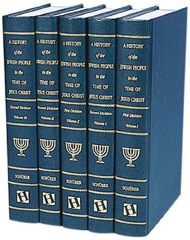 A History of the Jewish People in the Time of Jesus Christ (5 volume set) by Emi