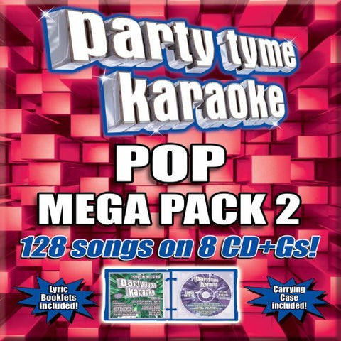 Party Tyme Karaoke - Pop Mega Pack 2[8 CD][128-Song Party Pack] [Audio CD] Party