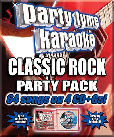 Party Tyme Karaoke - Classic Rock Party Pack[4 CD][64-Song Party Pack] [Audio CD