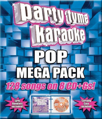 Party Tyme Karaoke - Pop Mega Pack (128-Song Mega Pack)[8 CD] [Audio CD] Party T