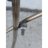 5'X4' MAKE OFFER 2006 Curtis Jere Signed Brass Metal Ginkgo Leaf Branch Wall Art Brutalist Sculpture Botanical MCM