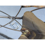 5'X4' MAKE OFFER 2006 Curtis Jere Signed Brass Metal Ginkgo Leaf Branch Wall Art Brutalist Sculpture Botanical MCM