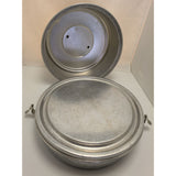 Regal Aluminum Cake Pie Travel Carrier 7" Dome Lid USA Vintage Potluck Storage Party Suitcase