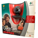 Logitech QuickCam Communicate STX VGA Video Webcam USB HD PC New Factory Sealed Web Cam Vintage VGA