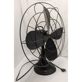 AS-IS 22" Vintage Wire Cage Robbins & Myers 262  CG-16 Fan 1950s Vintage Hunter Division