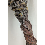36" Merlin Magic Staff Purple Orb Wizard Wand Sorcerer Twisted Vine Fantasy Ebros Halloween Costume