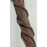 36" Merlin Magic Staff Purple Orb Wizard Wand Sorcerer Twisted Vine Fantasy Ebros Halloween Costume