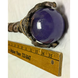 36" Merlin Magic Staff Purple Orb Wizard Wand Sorcerer Twisted Vine Fantasy Ebros Halloween Costume