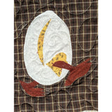 52x72 Chicken Quilt Rooster Hen Blanket Throw Handmade Blocks