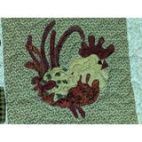 52x72 Chicken Quilt Rooster Hen Blanket Throw Handmade Blocks