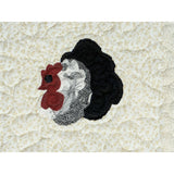 52x72 Chicken Quilt Rooster Hen Blanket Throw Handmade Blocks