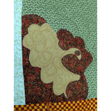 52x72 Chicken Quilt Rooster Hen Blanket Throw Handmade Blocks