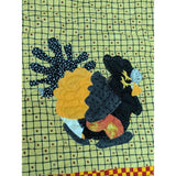 52x72 Chicken Quilt Rooster Hen Blanket Throw Handmade Blocks