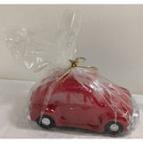 5" Candle Red VW Bug VW100 Car Candle Wax Christmas Decor Holiday Gift Wrapped Beetle Volkswagen