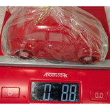 5" Candle Red VW Bug VW100 Car Candle Wax Christmas Decor Holiday Gift Wrapped Beetle Volkswagen