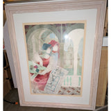 DRAFT MAKE OFFER ARCHITECTURE Alvar Sunol Allegories Of The Arts Framed Lithograph Art