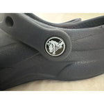 Crocs Dark Solid Blue Size W7 M5 Classic Clog Closed Toe Nice