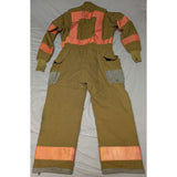 40 Firefighter Coverall Fireman Jumpsuit Lion Body Guard 1 Bunker Turnout Gear Costume