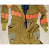 40 Firefighter Coverall Fireman Jumpsuit Lion Body Guard 1 Bunker Turnout Gear Costume