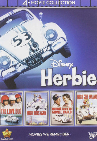 Disney 4-Movie Collection: Herbie (Love Bug / Herbie Goes Bananas / Herbie Goes