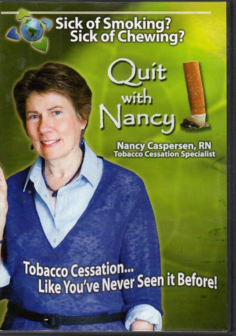 The Quit with Nancy Tobacco Cessation Program [DVD]