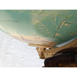 Illuminated 12" Replogle World Horizon Light-Up Globe Vintage Lighted Wood Base Night Light