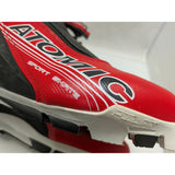 Size 10.5 EU 44 2/3 SNS Pilot Binding Atomic Sport Skate Cross Country Ski Boots Red Black