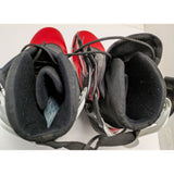 Size 10.5 EU 44 2/3 SNS Pilot Binding Atomic Sport Skate Cross Country Ski Boots Red Black