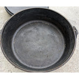 14 CO D Cast Iron "Short" Camp 14" Dutch 3 Leg Footed Oven Older Lodge ? 14CO