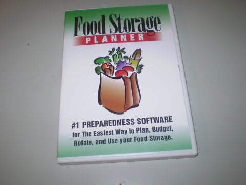 Food Storage Planner - #1 Preparedness Software [CD-ROM] Revelar