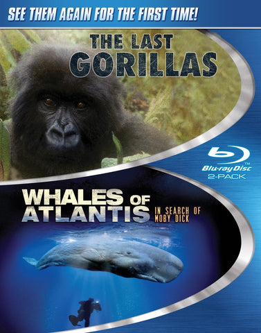 The Last Gorillas/Whales of Atlantis in Search for Moby Dick(Two-Disc Blu Ray)