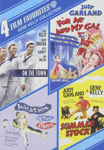 4 Film Favorites: Gene Kelly (For Me and My Gal, Invitation to the Dance (1956),