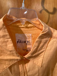 30/32 5X Avenue The Pacific Shirt Linen blend Light Orange Casual Button-Up