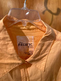 30/32 5X Avenue The Pacific Shirt Linen blend Light Orange Casual Button-Up