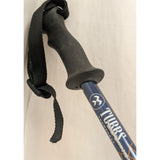 Tubbs Telescoping Trekking Snowshoeing Snowshoe Pole Blue Hiking Stick Adjustable Aluminum